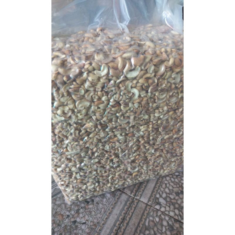 

kacang mede mentah patahan vakum 10 kg