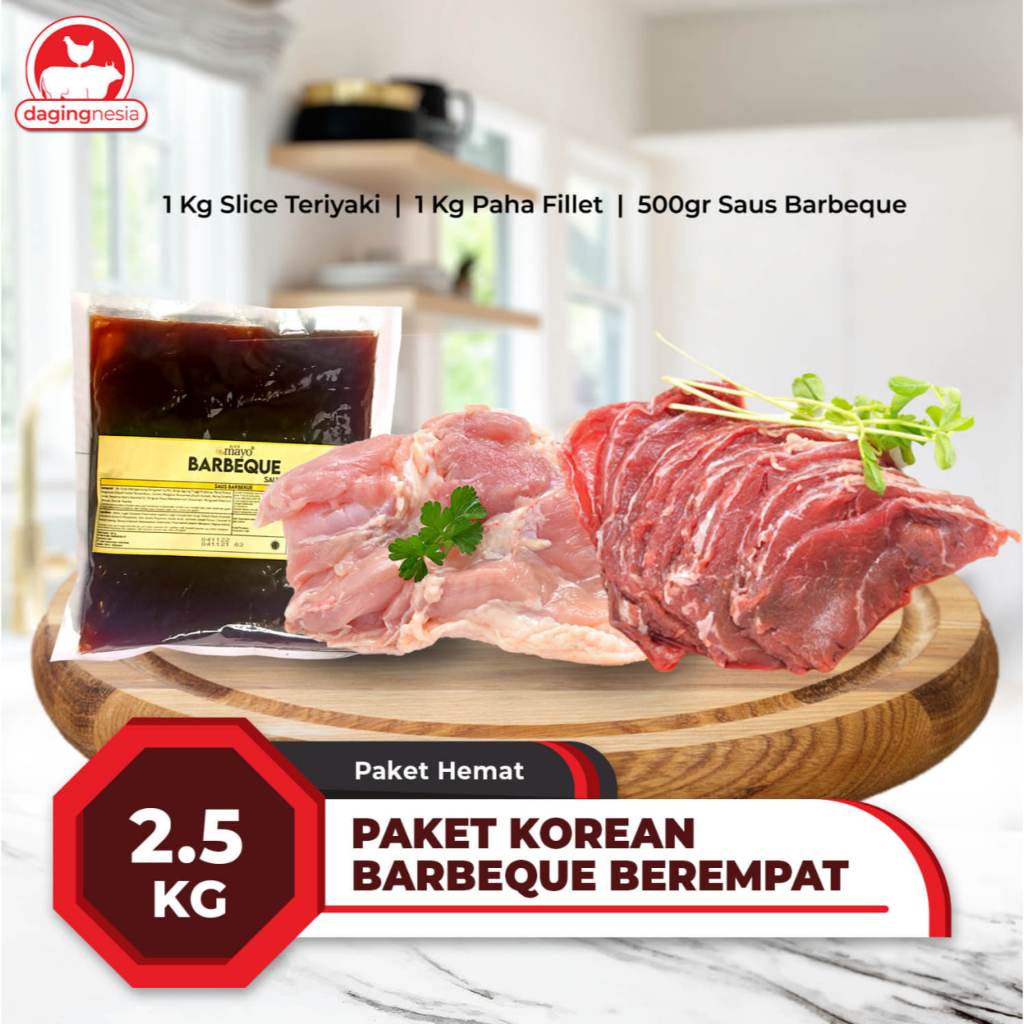 

Paket Korean BBQ Untuk Berempat - Lebih Hemat dari All You Can Eat