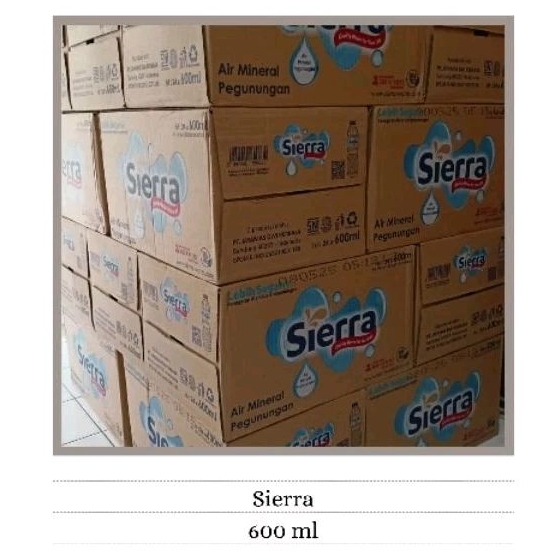 

Sierra Botol 600 ml DUS