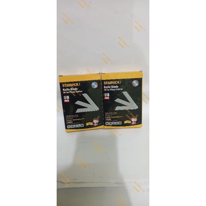 

Refil Cutter Besar STAMVICK / isi Cutter Mata Pisau Cutter STAMVICK