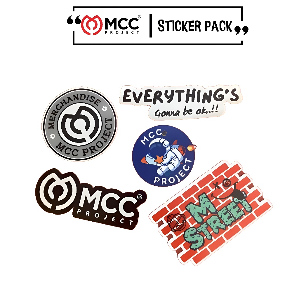 

MCC PROJECT Sticker Cutting Original Mcc - Stiker Custom 0.5gr