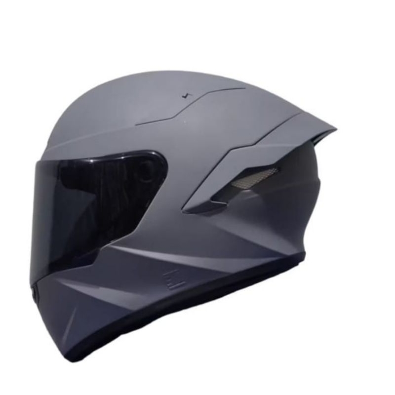 HELM KBR TTC FULL FACE ORIGINAL FULL WARNA SOLID