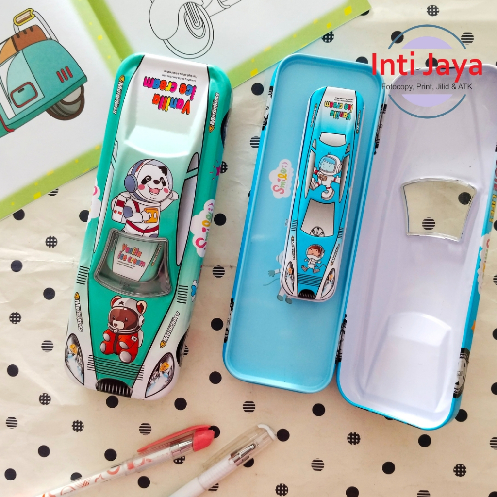 

Kotak Pensil Kaleng Mobil