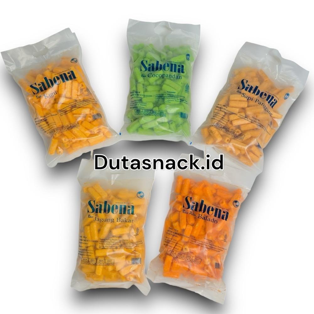 

1 karton Sabena MONTOCK by dutasnack.id isi 5 karung rasa mix ( bisa C O D )