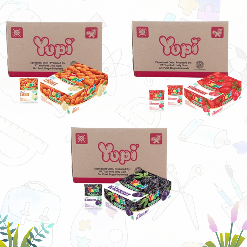 

Yupi Bolicious 288x5gr (1Karton Isi 12Box)