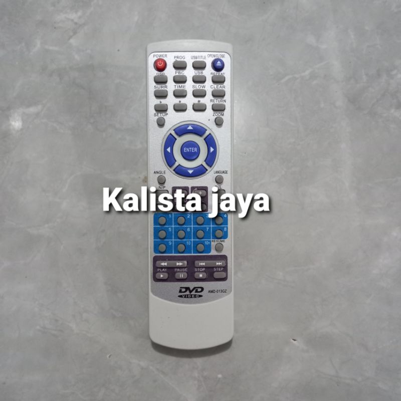 REMOTE REMOT DVD PLAYER ICHIKO PUTIH