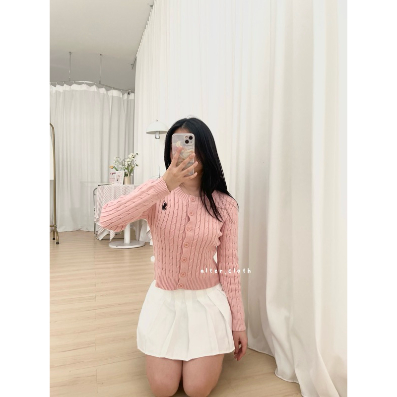 TERBARU TERBARU alter.cloth - PILO CARDI Atasan Wanita Lengan Panjang Longsleeve Kardigan Korea