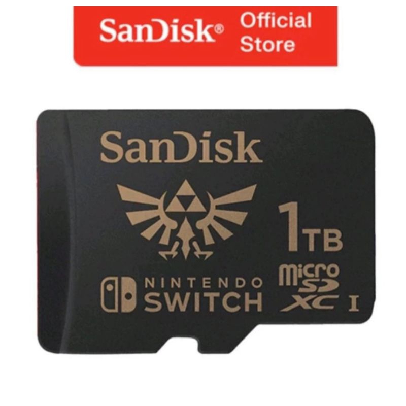 Sandisk Nintendo 1TB Microsd Micro SD Memori Original Garansi Resmi