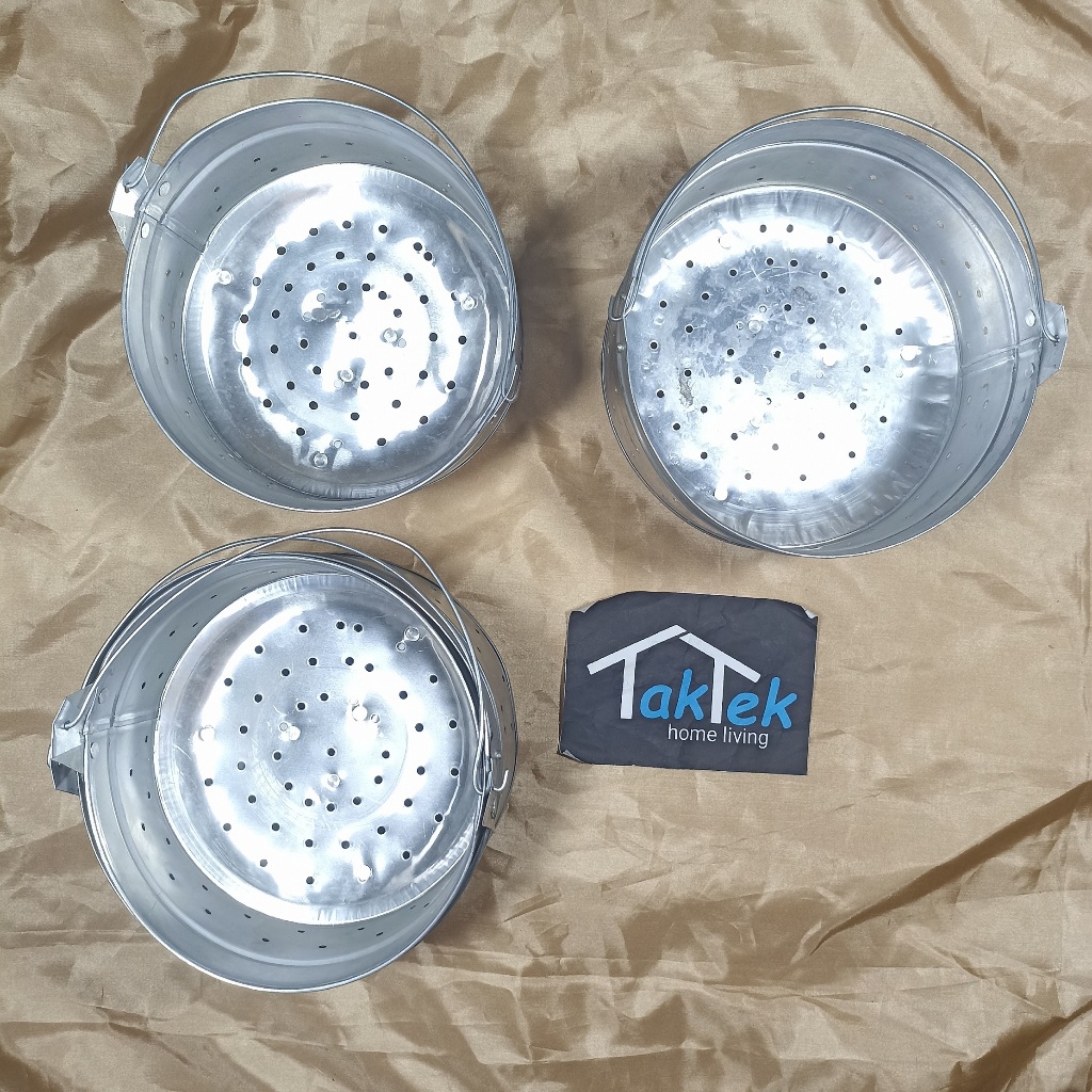 ALAT KUKUSAN NASI KECIL KUE ROTI TIM-TIMAN PANCI DANDANG SARINGAN MAGIC COM RICE COOKER 1 SET ISI 2 