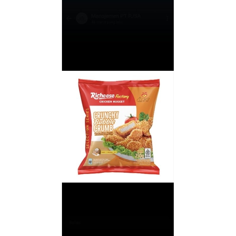 

Richeese Crunchy Bubble 250g