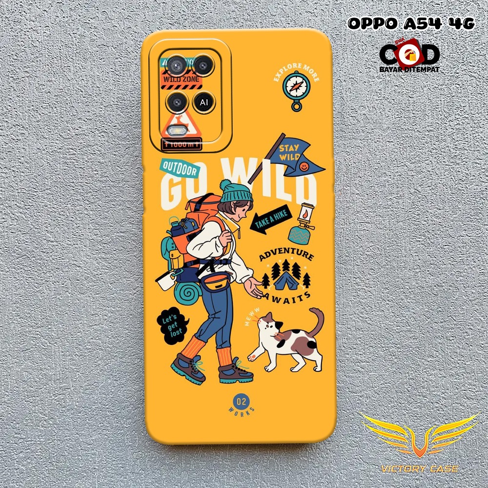 New Aesthetic Case - Softcase Oppo A54 4G Terbaru - Case Hp Oppo A54 4G - Casing Oppo A54 4G - Case 