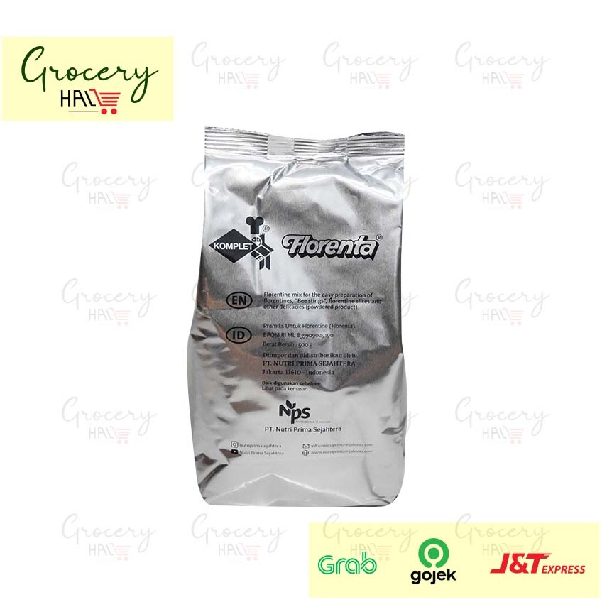 

TEPUNG FLORENTA 500 GRAM -PREMIX KUE FLORENTINE - TEPUNG FLORENTINE