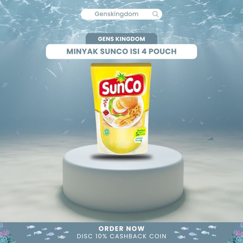 

MINYAK SUNCO 2 LITER ISI 4 POUCH