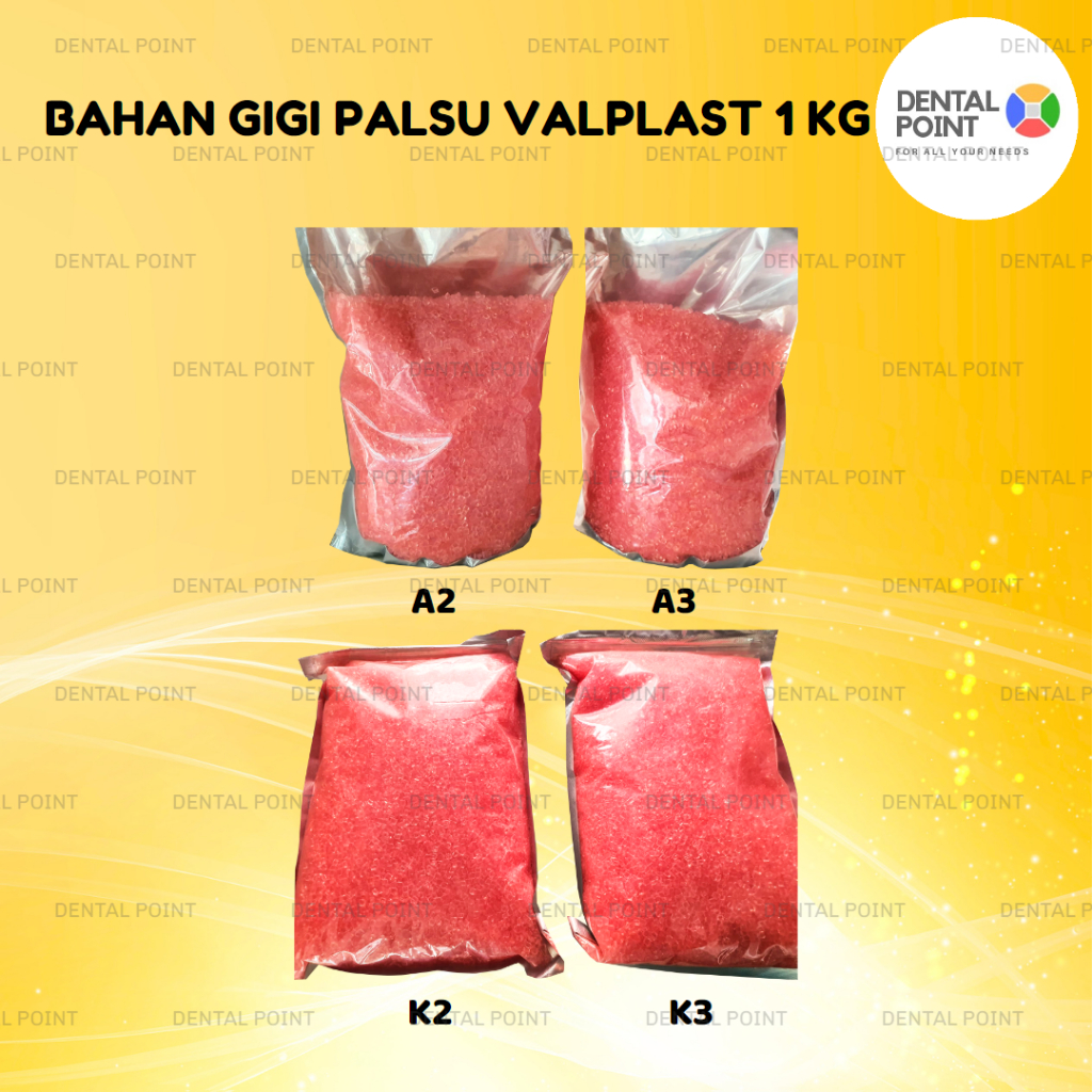 Bahan Gigi Palsu Valplast 1 Kg
