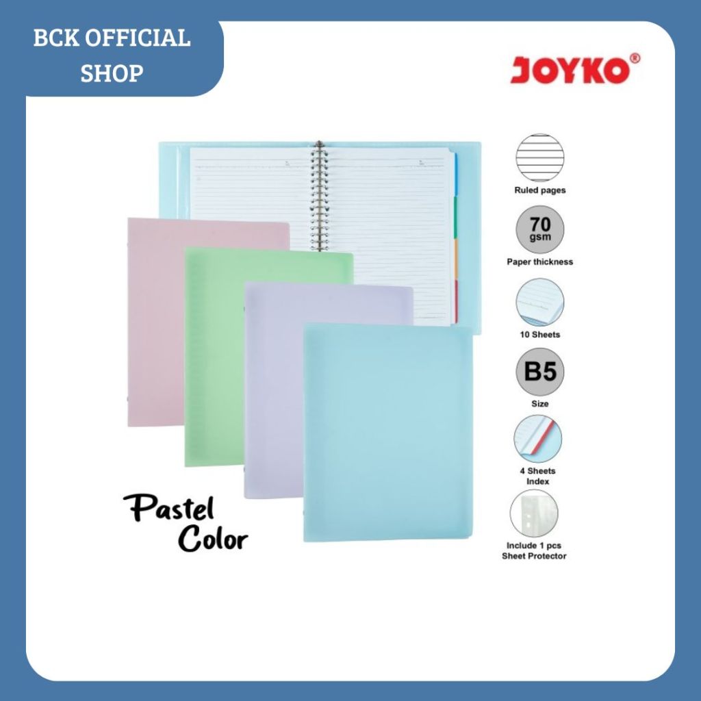 

Binder B5 - MHPT 143 / Binder Note B5 Joyko (pcs)