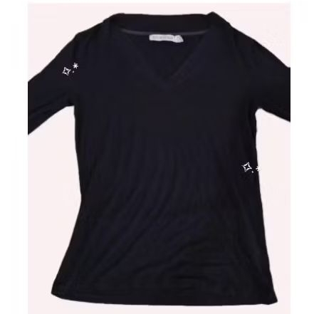 zara long sleeve top preloved | black long sleeve top preloved