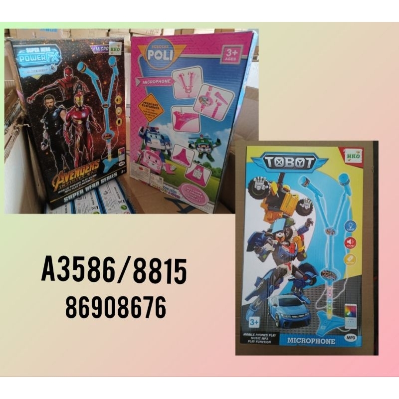 Microphone Anak Mainan Musik Mainan Nyanyi Karaoke / Mainan mic nyanyi anak