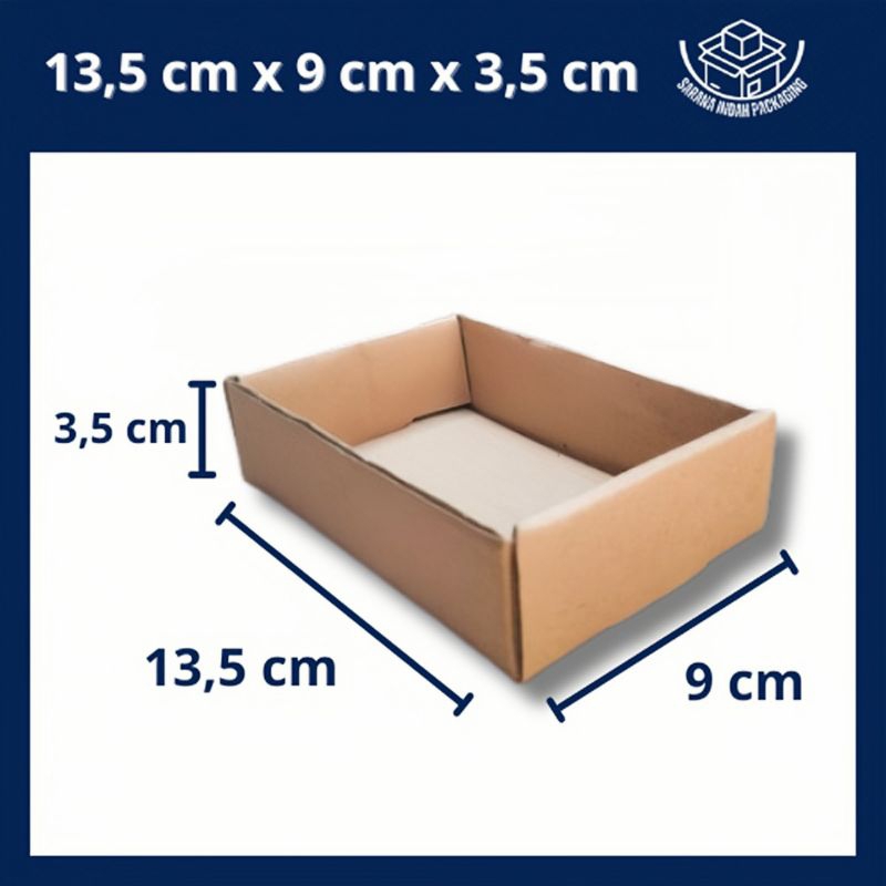 

(5 pcs) Kardus Die Cut Kotak Aksesoris, Box Souvenir dll 13,5x9x3,5 cm