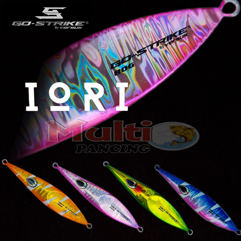 umpan metal jig go-strike versus IORI