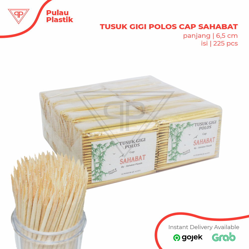 Tusuk Gigi Bambu Steril - Non Steril / Tusuk Gigi Bambu