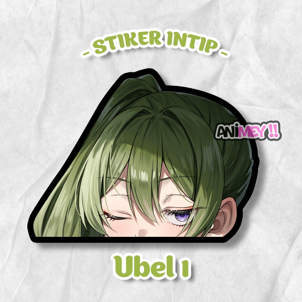 

Stiker Intip Ubel Frieren / Sticker Anime Waterproof