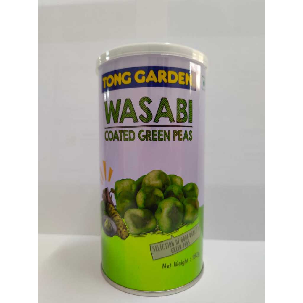 

RB Tong Garden Wasabi Coated Green Peas 180gr Kacang Polong Rasa Wasabi
