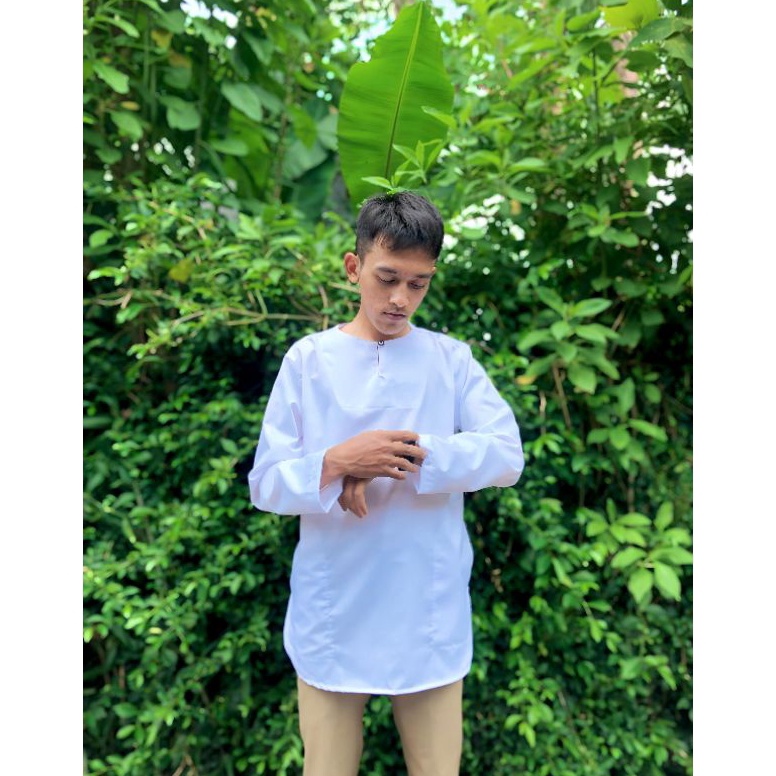 KOKO KURTA DEWASA TANPA KERAH TOYOBO FODU m F8A2