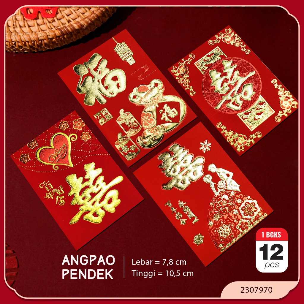 

Angpao Pernikahan Angpao Pendek Wedding Angpao Hok Angpao Fu Angpao Hie Angpau Nikah (2307970)