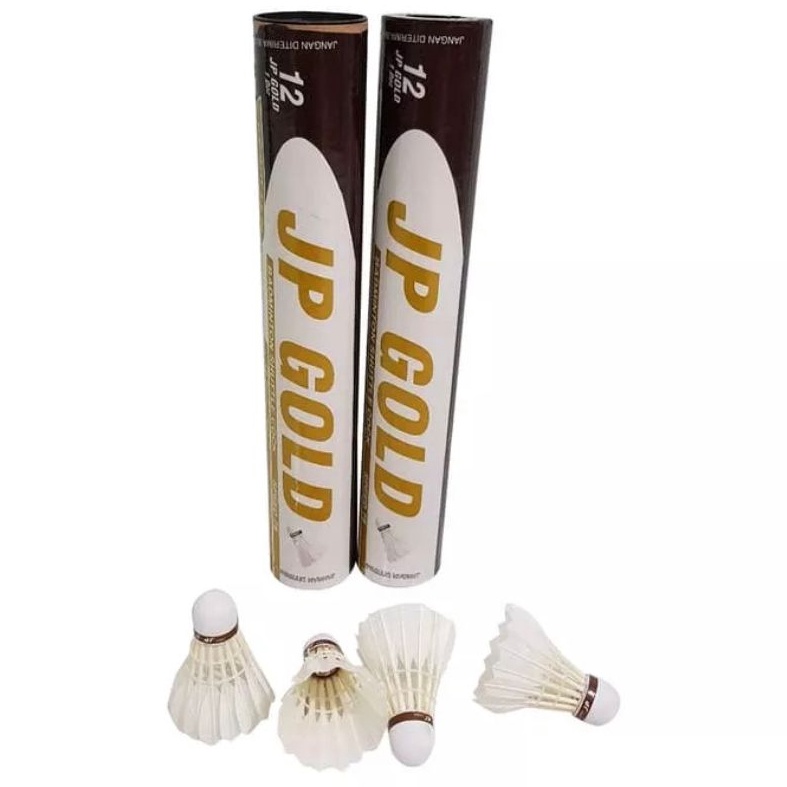 KODE J27X Cock Jp Gold Isi 12  Shuttlecock JP Gold  KOK JP GOLD  JAYA PRO GOLD SHUTTLE COCK