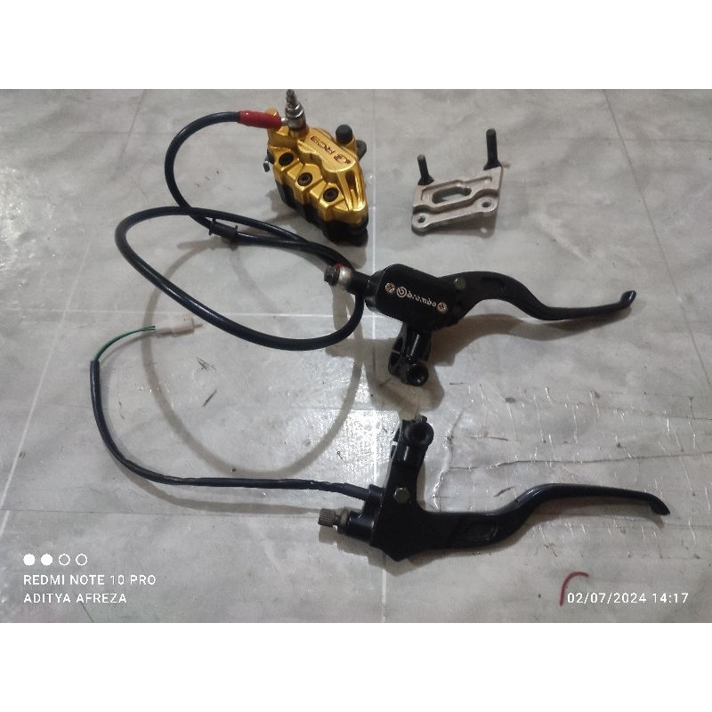 Master rem Brembo + kaliper RCB Ninja R RR