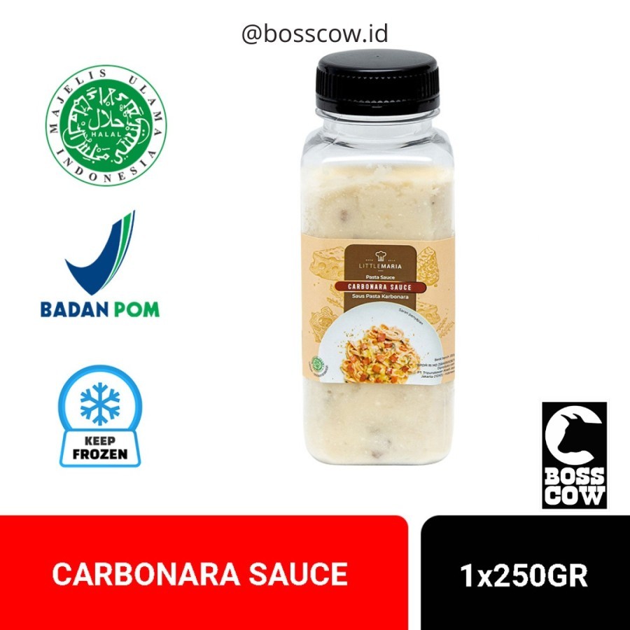 

Little Maria Carbonara Sauce BPOM HALAL 250gr