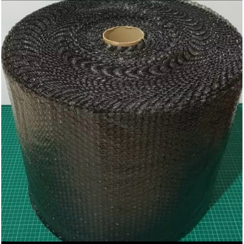 

Plastik Bubble Wrap Standar 1 roll 50 meter - Lebar 30cm Hitam