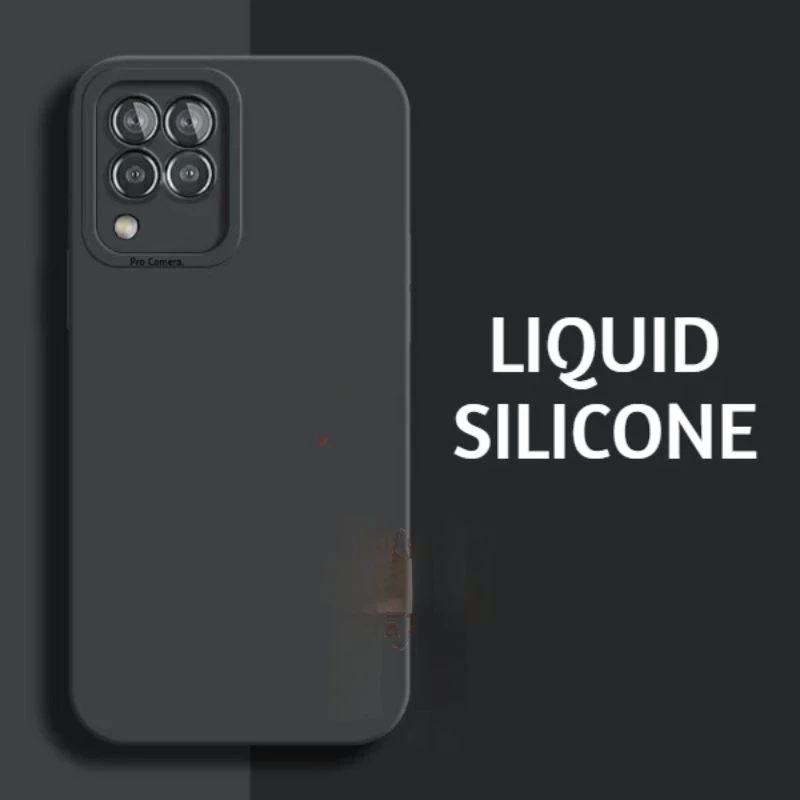 CASE / Casing Pro Camera Samsung A22 4G / A22 5G Slicon Full Black