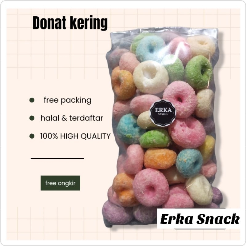 

DONAT KERING WARNA 250GRAM