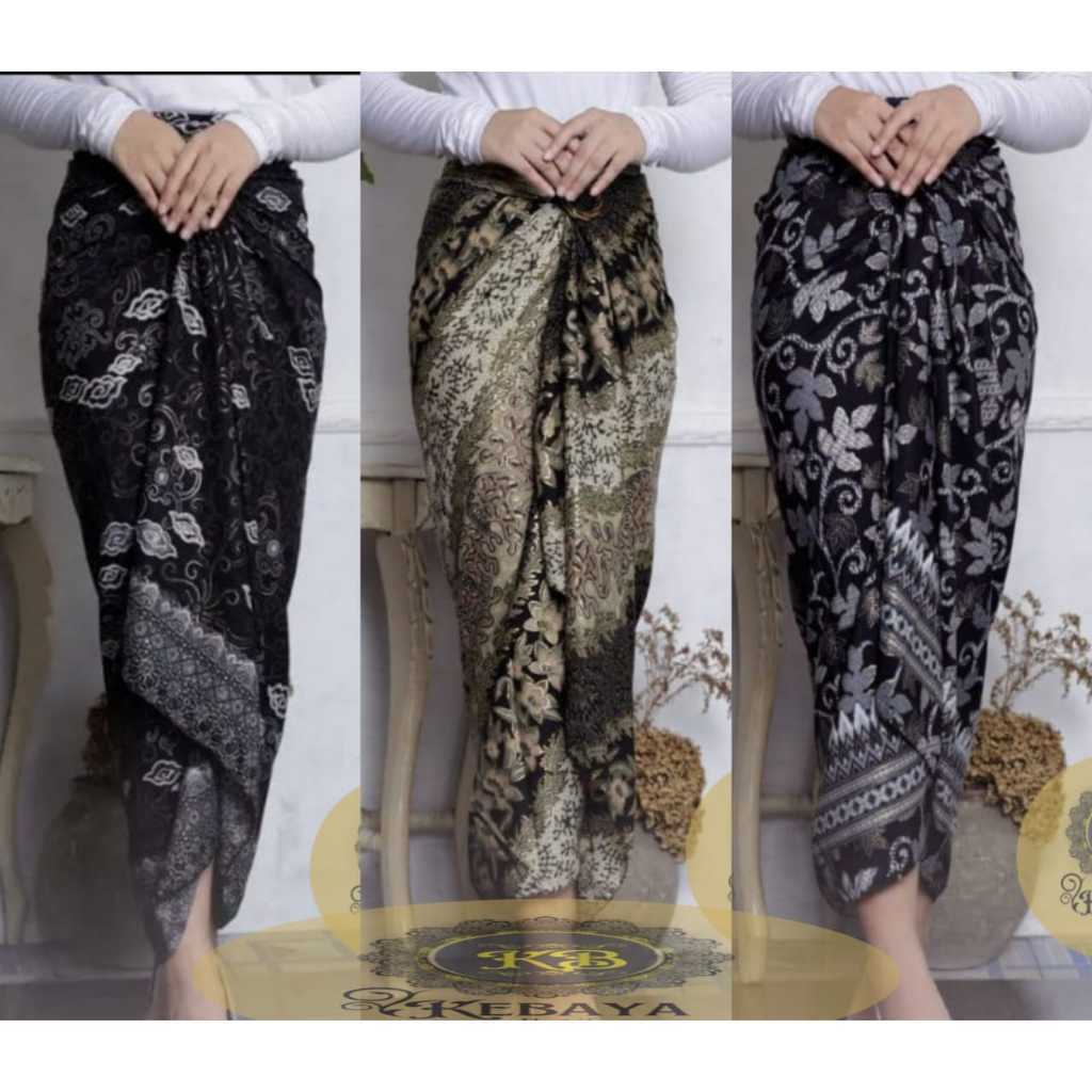 Rok lilit batik modern bawahan kebaya rok lilit terlaris rok serut instan