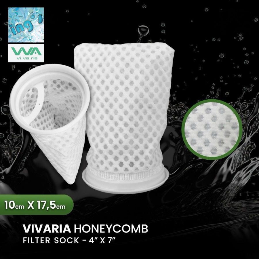 Vivaria HONEYCOMB Filter sock 4 inchi