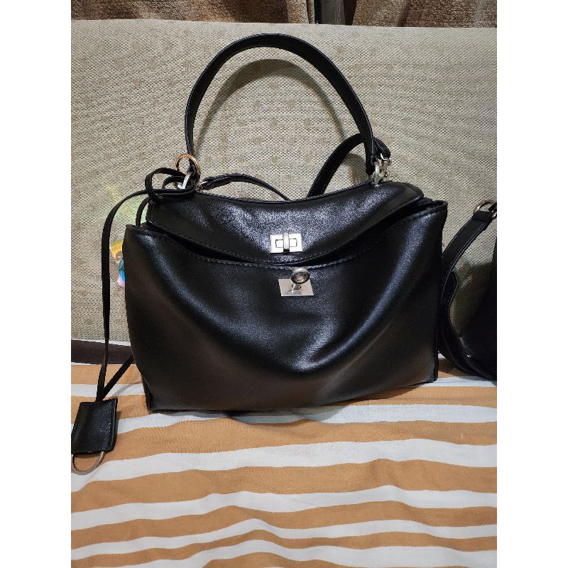 READY BALENCIAGA RODEO BAG SMALL (NO BRAND, GENUINE LEATHER)
