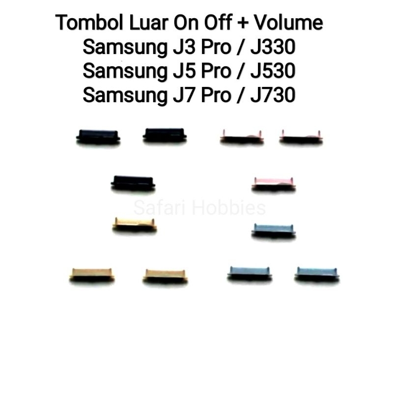 Tombol Luar Samsung J3 Pro / J5 Pro / J7 Pro On/Off + Volume
