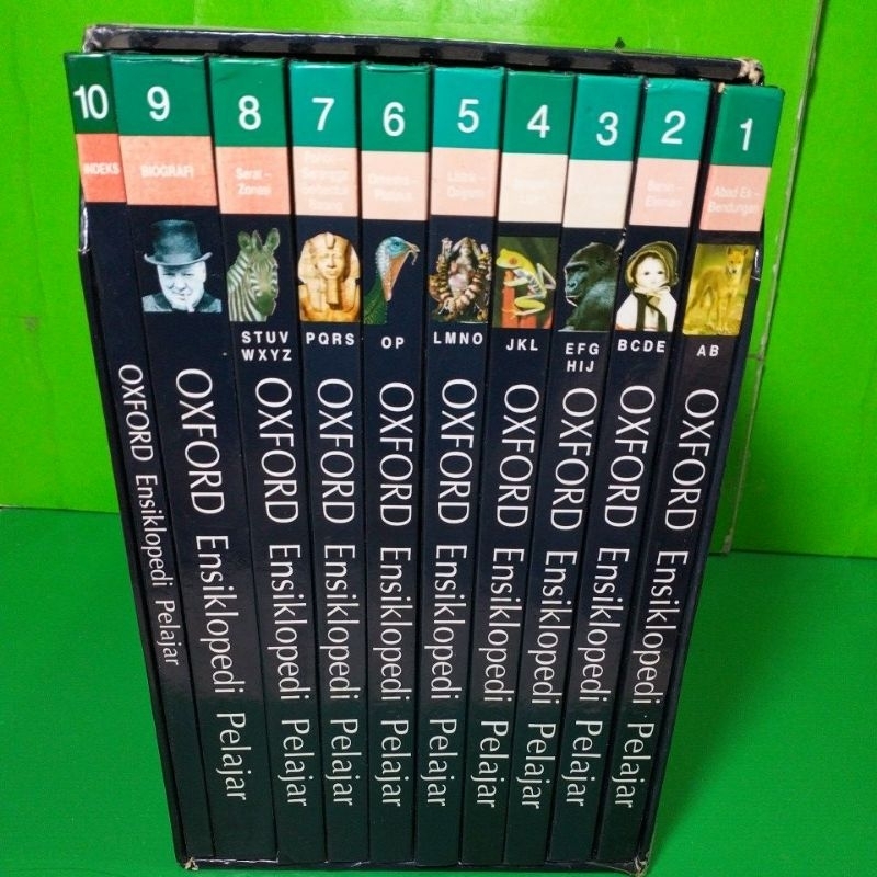 Buku OXFORD Encyclopedia Preloved - ENSIKLOPEDIA PELAJAR/ BHS INDONESIA SERI 1 - 10