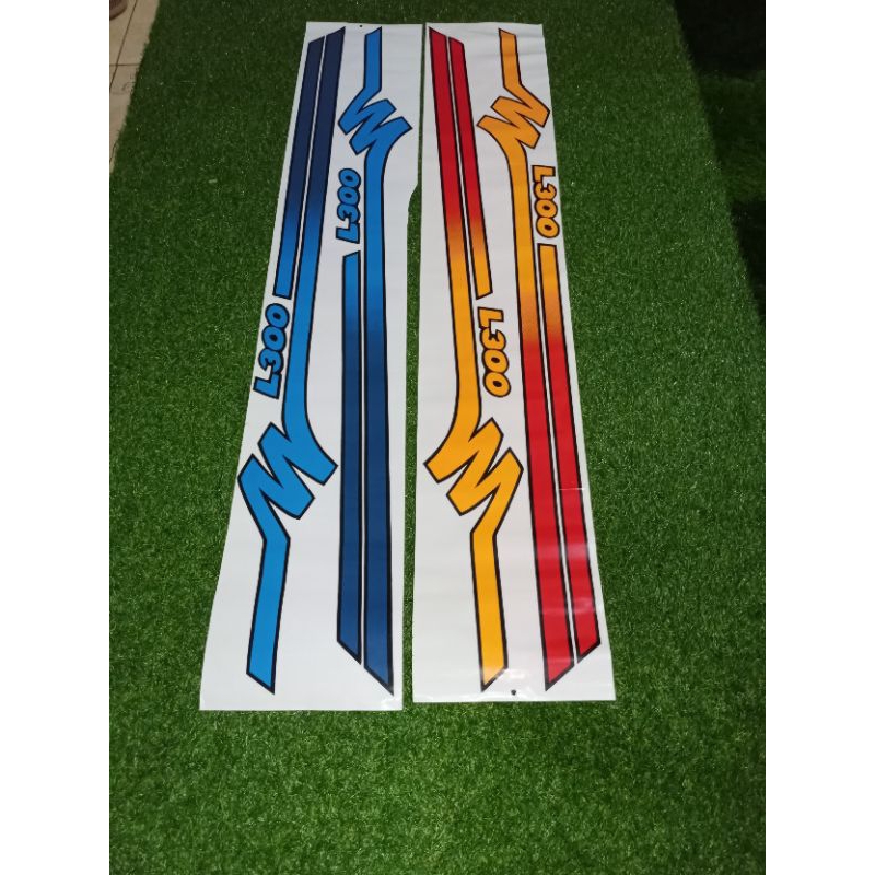 Stiker Bak Mitsubishi L300 pick up/stiker L300 bak samping/Mitsubishi L300 pick up
