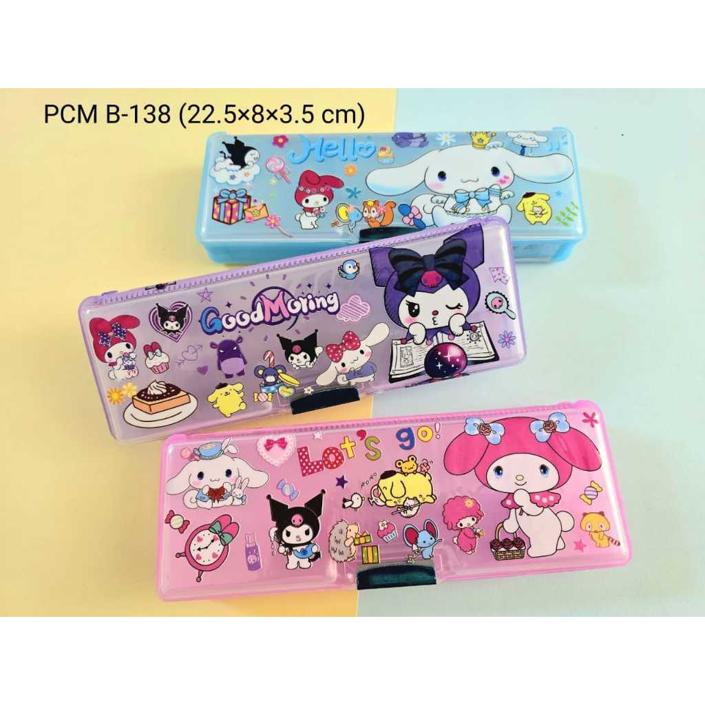 

[PCS] KOTAK PENSIL SANRIO MAGNET / KOTAK PENSIL MY MELODY KUROMI CINAMOROLL / PENCIL CASE / TEMPAT PENSIL ANAK LUCU UNTUK SEKOLAH