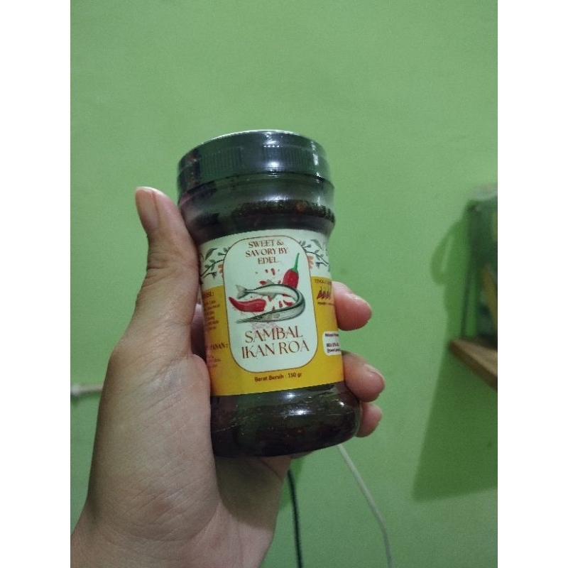 

SAMBAL IKAN ROA (150 Gram)