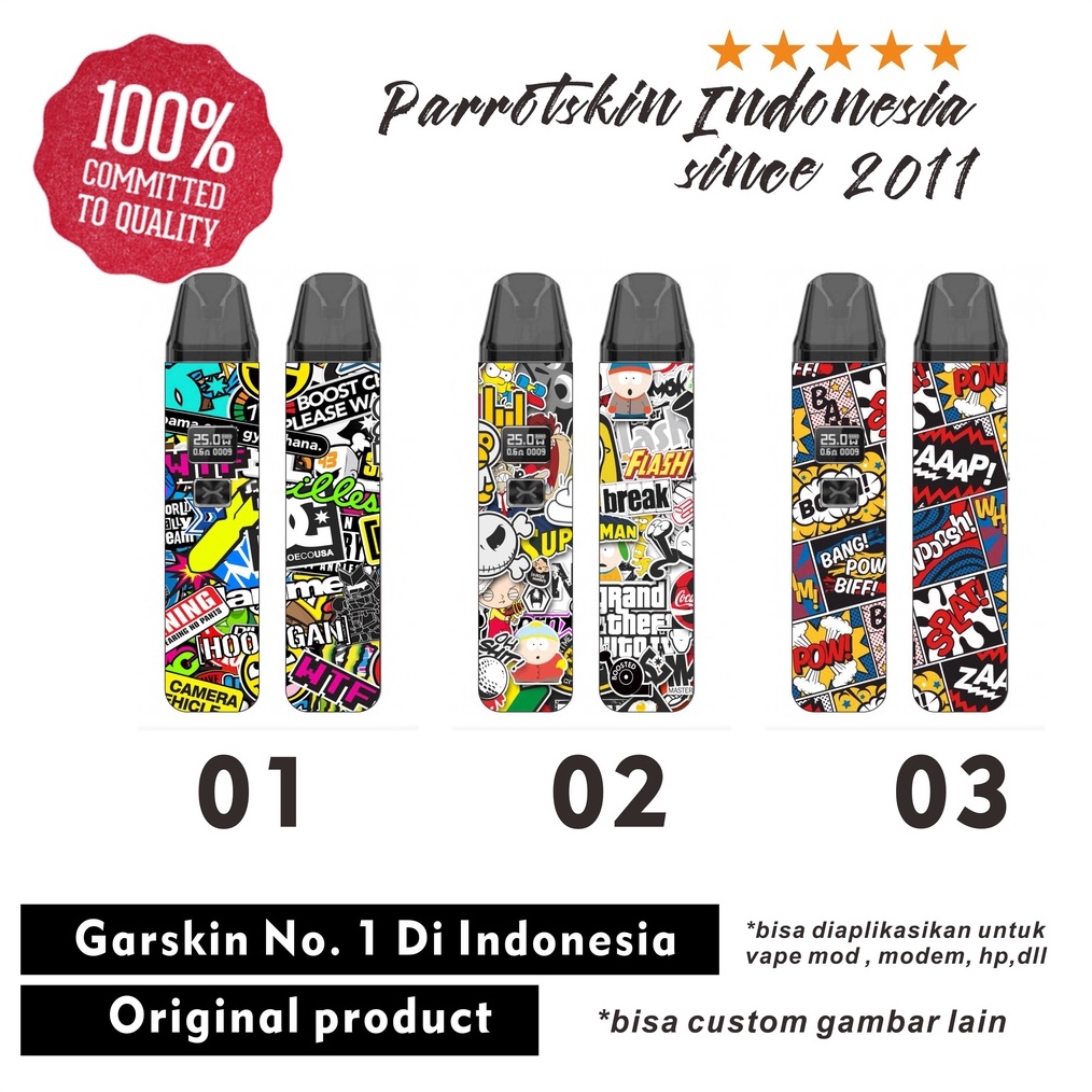 

TERBATAS Stiker skin Xlim 2 Xlim SE