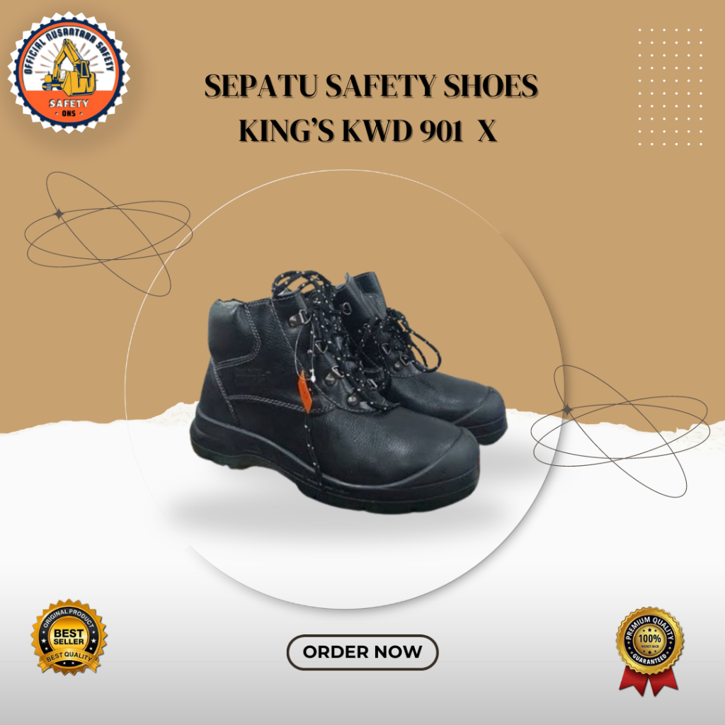 Sepatu Safety KING'S KWD 901 X / Safety KING'S / ORIGINAL