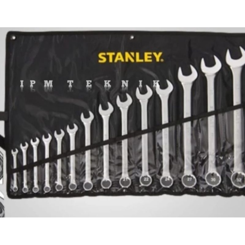 STANLEY Kunci Ring Pas set 14 pcs (8-32mm)