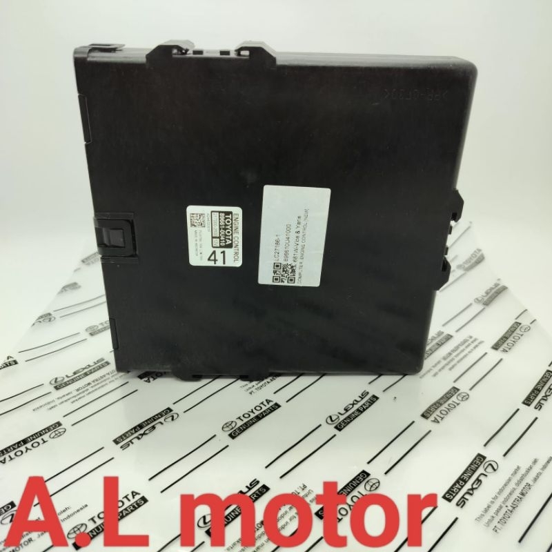 ECU COMPUTER KOMPUTER ALL NEW YARIS VIOS LIMO ORIGINAL 89661-0U410