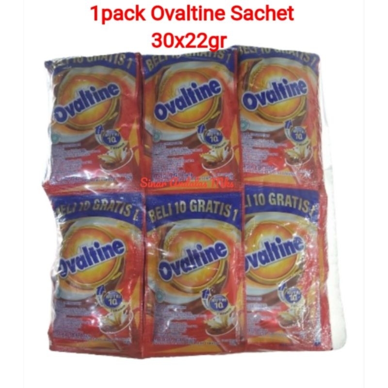 

Ovaltine Sachet 1pack isi 30x22g