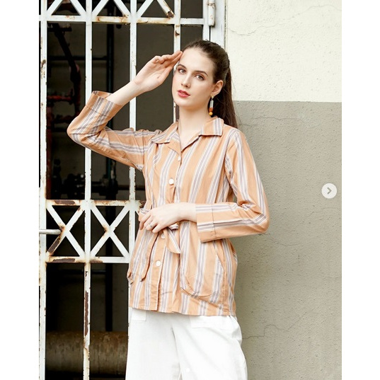 NOVEL MICE ORIGINAL. KEMEJA TUNIK OUTER WITH TAG