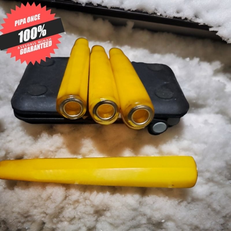 Pipa once new sri gading ukuran 9/10cm