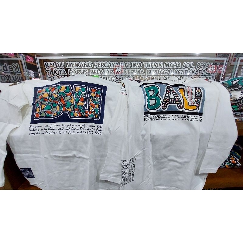 QH Kaos Joger Bali original 100%lengan panjang